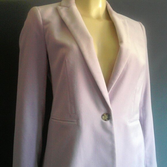 J. Crew Parke Lavender Velvet Blazer Jacket 6 - Picture 4 of 12
